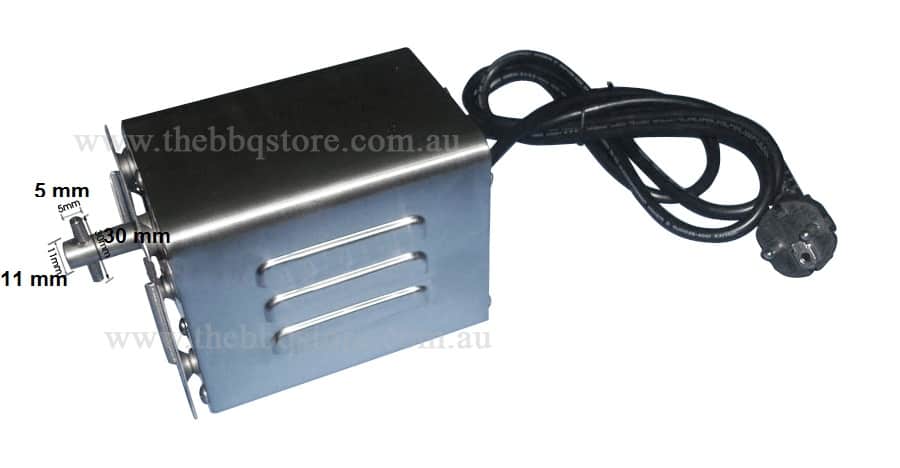 Heavy Duty 40kgs S/Steel Spit Motor 240v