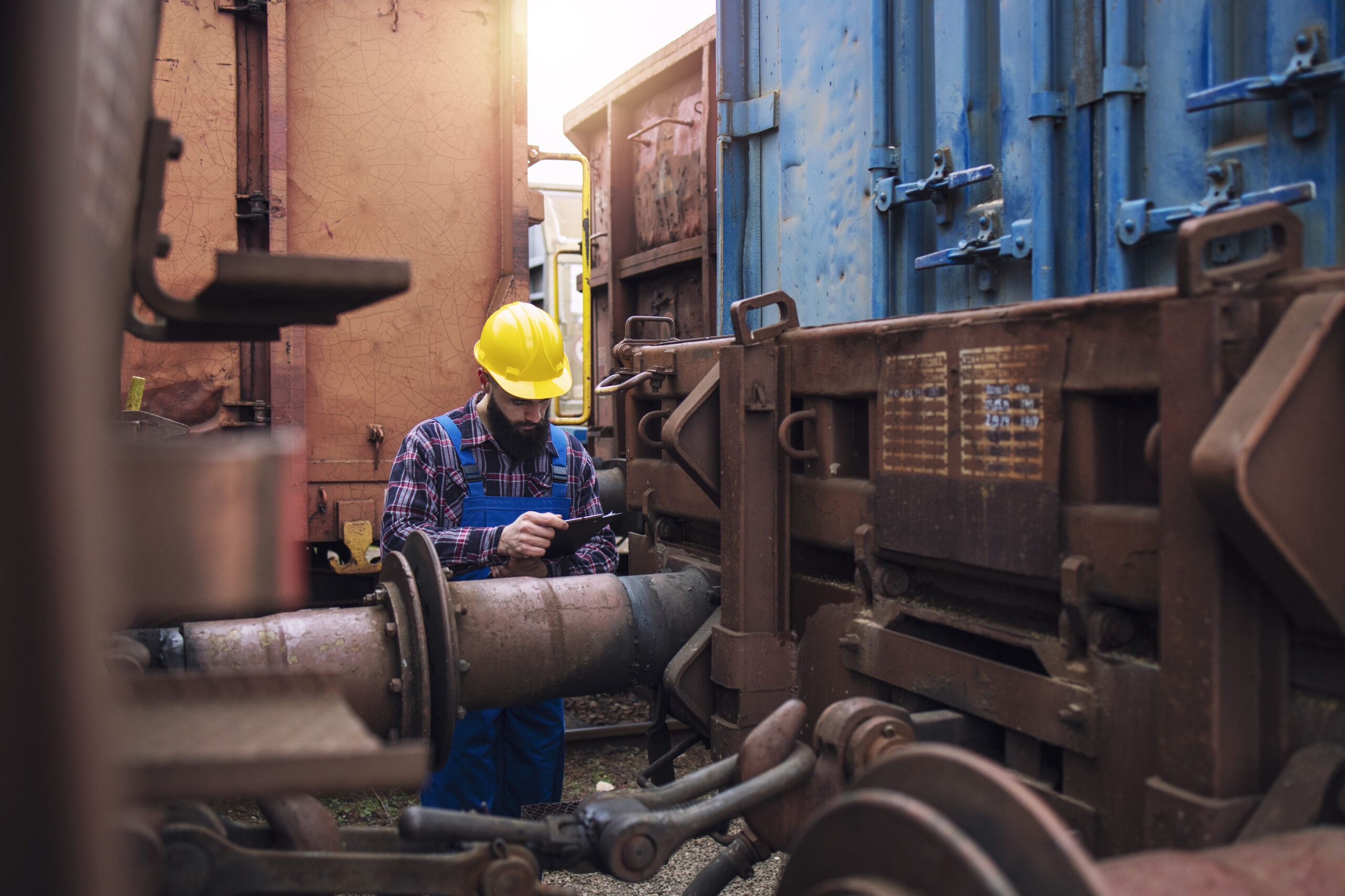 Engineer on site